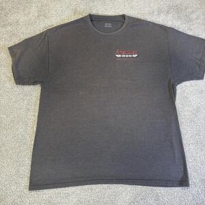 American Iron Chops Rods & Customs Gray T-Shirt Men's XL